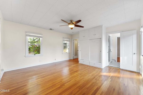 Empty room, Interior, Wood Texture Flooring