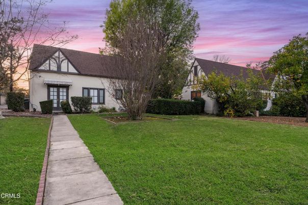 Backyard, Exterior, Facade, Tudor Revival