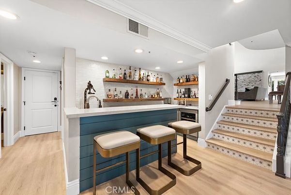 Interior, Recessed Lighting, Wood Texture Flooring