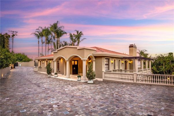 Backyard, Exterior, Facade, Mediterranean