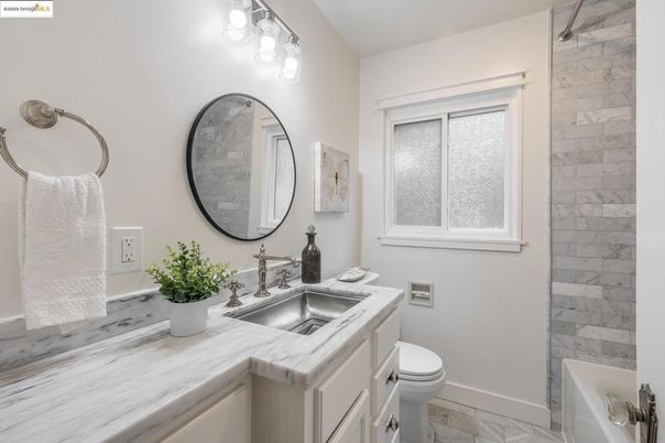 Bathroom, Dual Sink Vanities, Interior, Marble, Marble Walls
