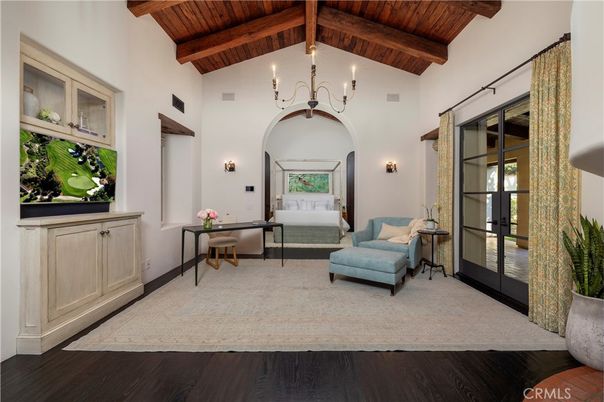 Chandelier, Interior, Wooden Beams, Wooden Ceilings, Wood Texture Flooring