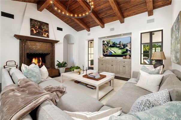 Fireplace, Interior, Living room, Wooden Beams, Wooden Ceilings