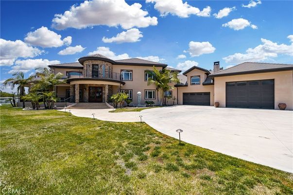 Attached, Backyard, Exterior, Facade, Mediterranean