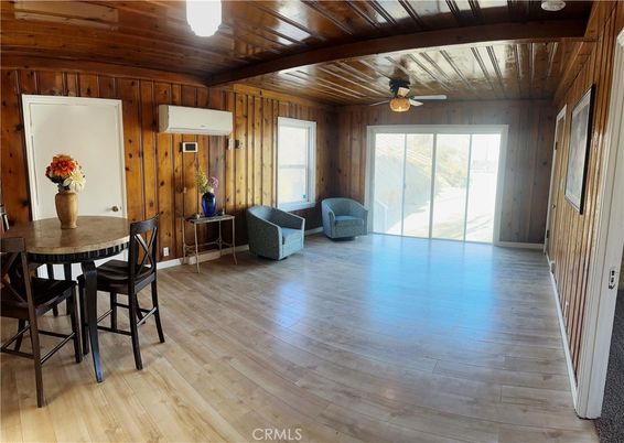 Dining room, Interior, Wooden Beams, Wooden Ceilings, Wood Texture Flooring, Wooden Walls