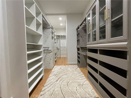 Interior, Recessed Lighting, Walk-in Closets, Wood Texture Flooring