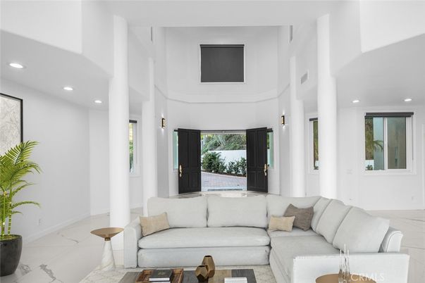 Interior, Living room, Marble, Recessed Lighting