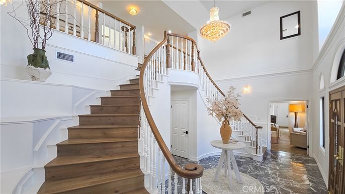 Chandelier, Interior, Marble, Wood Texture Flooring