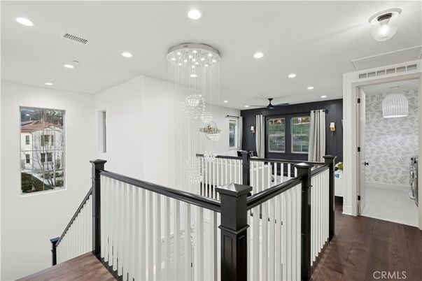 Interior, Pendant Lights, Recessed Lighting, Wood Texture Flooring