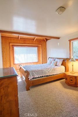 Bedroom, Interior, Wooden Walls