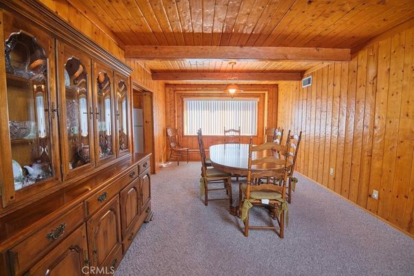 Dining room, Interior, Wooden Beams, Wooden Ceilings, Wooden Walls