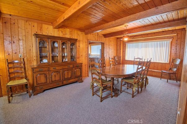Dining room, Interior, Wooden Beams, Wooden Ceilings, Wooden Walls