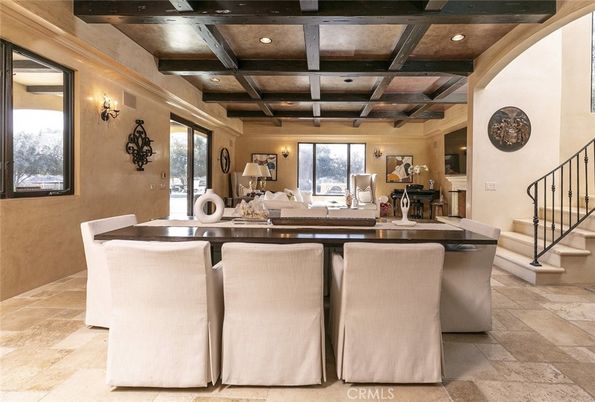 Interior, Recessed Lighting, Wooden Beams