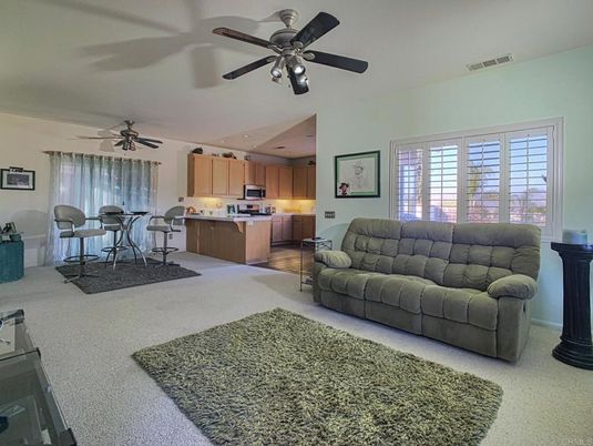 Interior, Kitchen, Living room, Recessed Lighting, Wood Texture Flooring