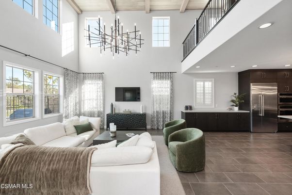 Interior, Kitchen, Living room, Recessed Lighting, Stainless Steel Appliances