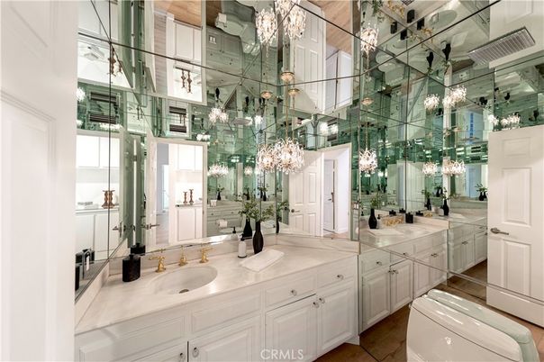 Bathroom, Chandelier, Dual Sink Vanities, Interior