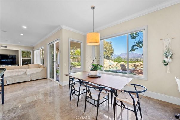 Dining room, Interior, Living room, Pendant Lights, Recessed Lighting
