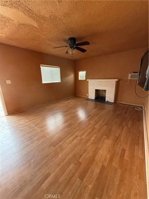 Empty room, Fireplace, Interior, Wood Texture Flooring