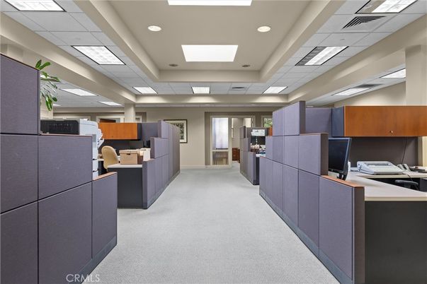 Home Office, Interior, Recessed Lighting
