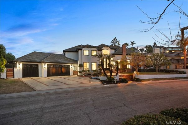 Attached, Backyard, Exterior, Facade, Mediterranean