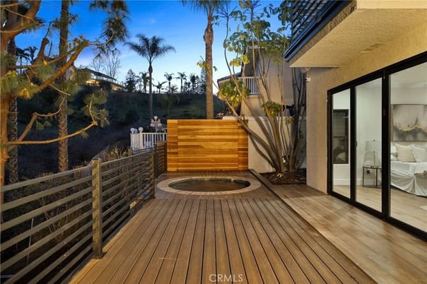 Exterior, Wood Texture Flooring