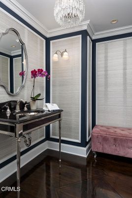 Chandelier, Interior, Recessed Lighting, Wood Texture Flooring
