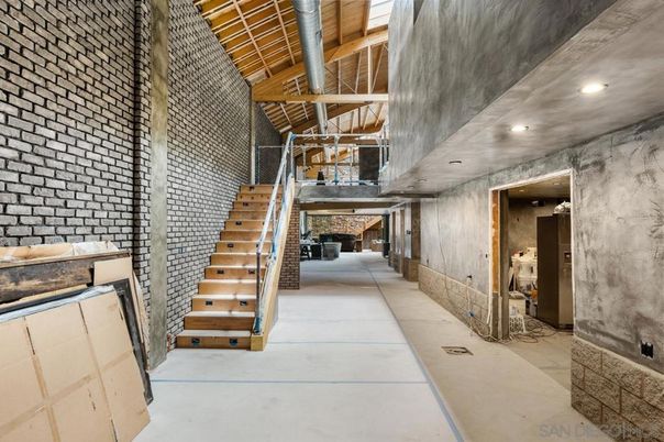 Interior, Recessed Lighting, Wooden Beams