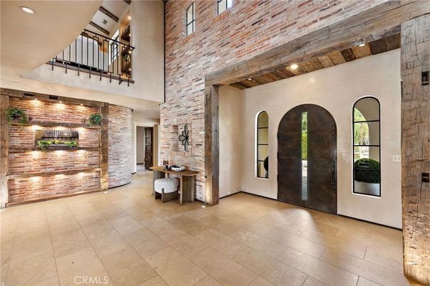 Interior, Recessed Lighting, Stone Walls