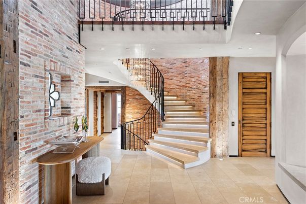 Interior, Recessed Lighting, Stone Walls