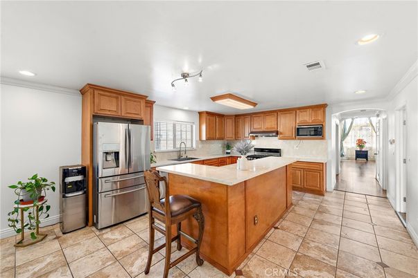 Interior, Kitchen, Recessed Lighting, Stainless Steel Appliances