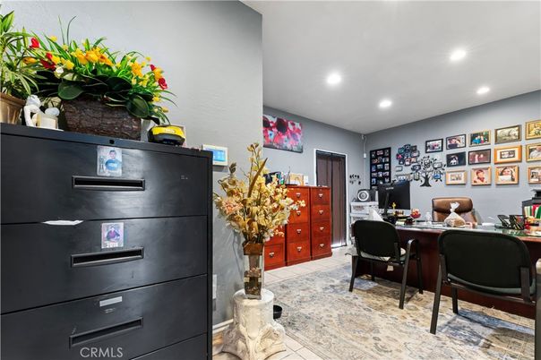 Home Office, Interior, Recessed Lighting