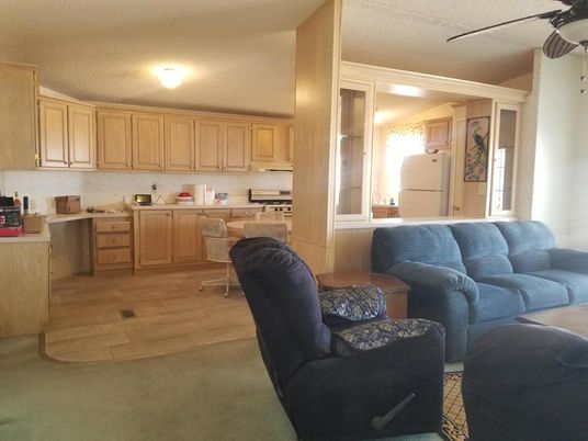 Interior, Kitchen, Living room
