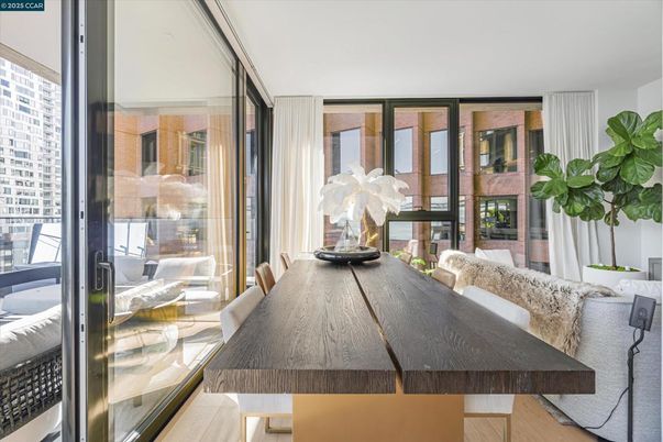 Dining room, Interior, Wood Texture Flooring