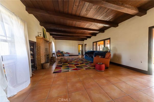 Fireplace, Interior, Stone Walls, Wooden Beams, Wooden Ceilings