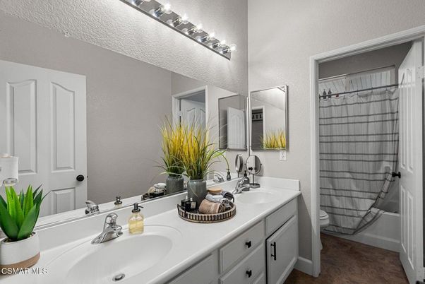 Bathroom, Dual Sink Vanities, Glass Shower, Interior