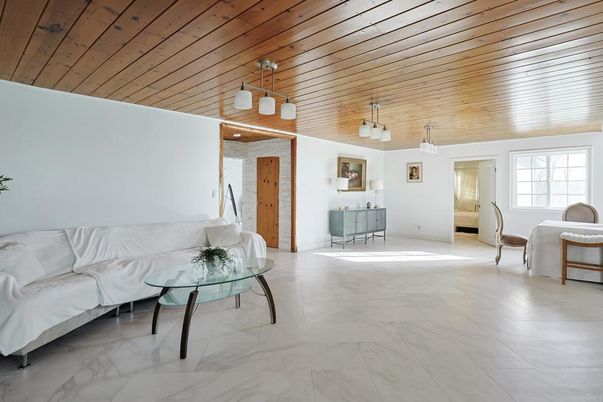 Interior, Living room, Marble, Wooden Ceilings, Wooden Walls