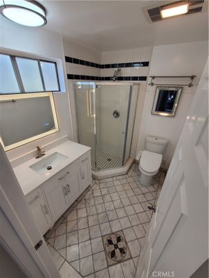 Bathroom, Dual Sink Vanities, Glass Shower, Interior