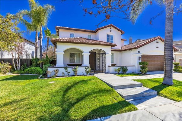 Attached, Backyard, Exterior, Facade, Spanish Mediterranean
