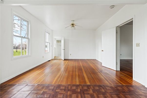 Empty room, Interior, Wood Texture Flooring