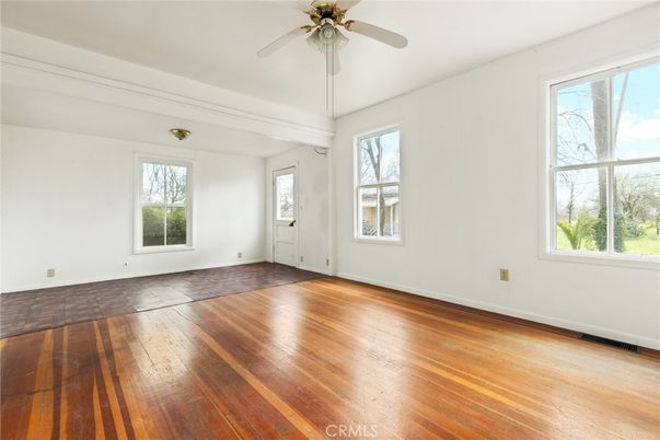 Empty room, Interior, Wood Texture Flooring
