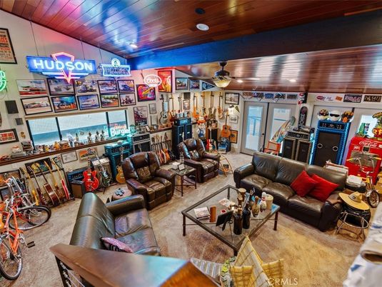 Interior, Living room, Recessed Lighting, Wooden Ceilings