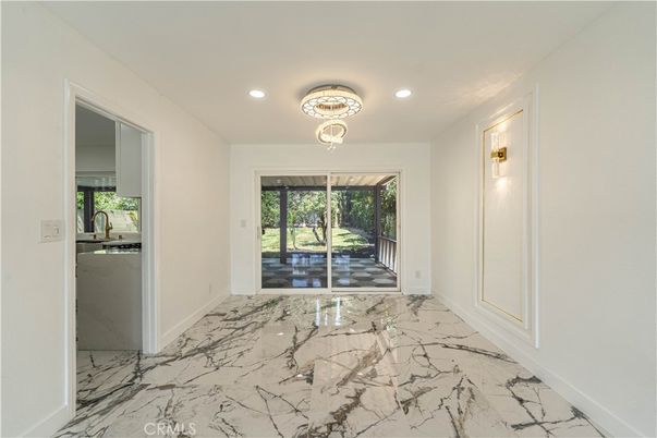Interior, Marble, Recessed Lighting