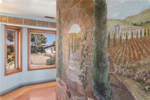 Interior, Stone Walls, Wood Texture Flooring