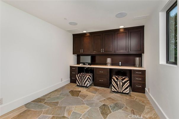 Home Office, Interior, Recessed Lighting