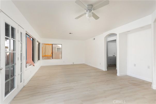 Empty room, Interior, Wood Texture Flooring