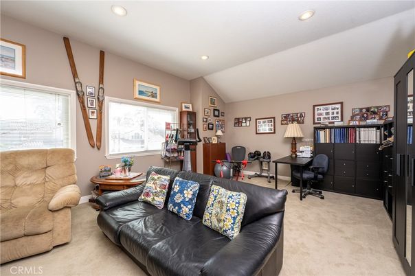 Home Office, Interior, Recessed Lighting
