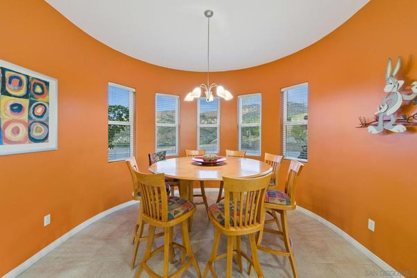 Dining room, Interior, Pendant Lights