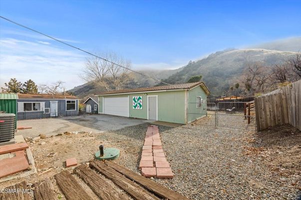 Backyard, Detached Garage, Exterior