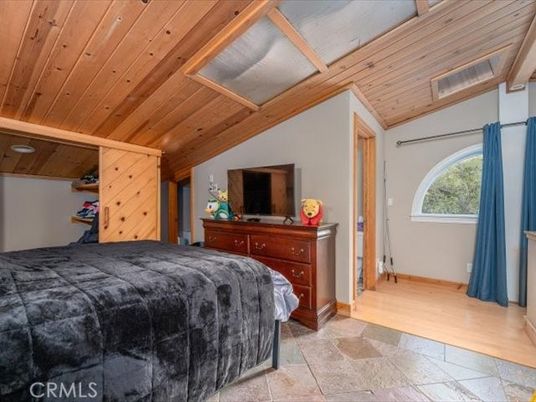 Bedroom, Interior, Wooden Ceilings, Wood Texture Flooring