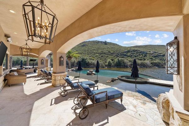 Chandelier, Exterior, Pool, Recessed Lighting